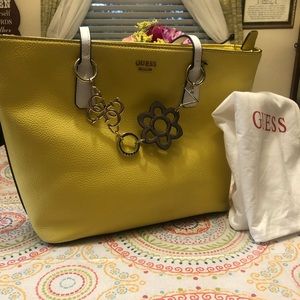 GUESS Yellow Purse
